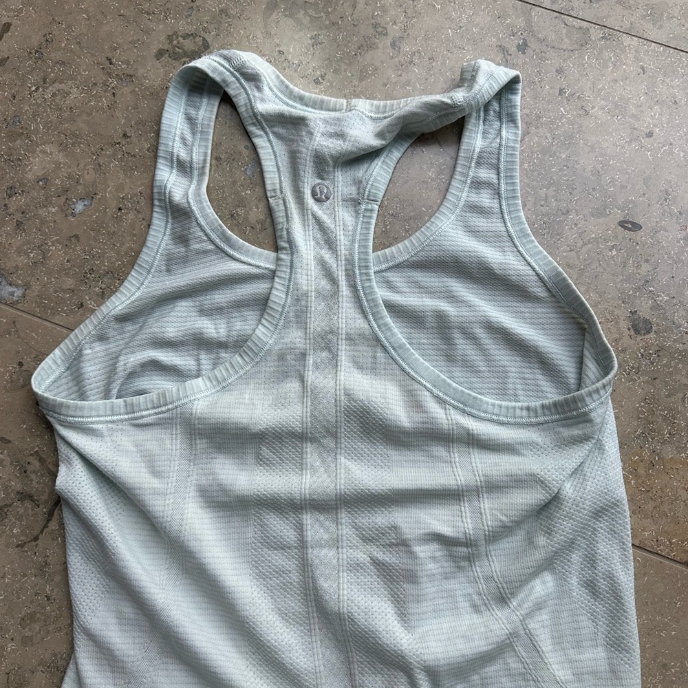 Lululemon Light Blue Racerback Tank